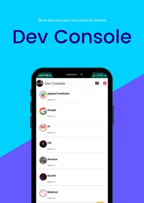 Dev Console android App screenshot 2